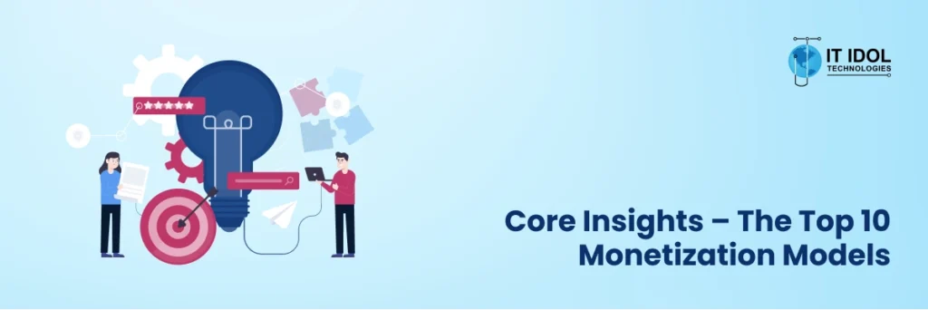Core Insights – The Top 10 Monetization Models | IT IDOL Technologies