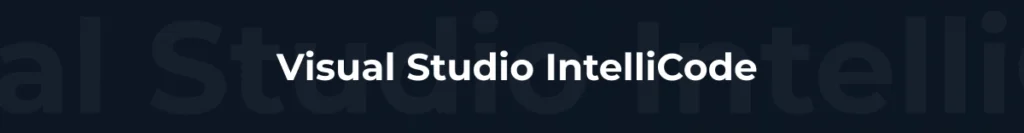 Visual Studio IntelliCode