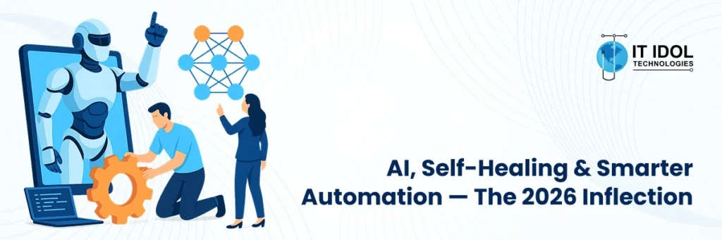 AI, Self-Healing & Smarter Automation — The 2026 Inflection | IT IDOL Technologies