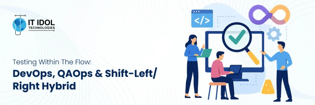 Testing Within the Flow: DevOps, QAOps & Shift-Left/Right Hybrid | IT IDOL Technologies