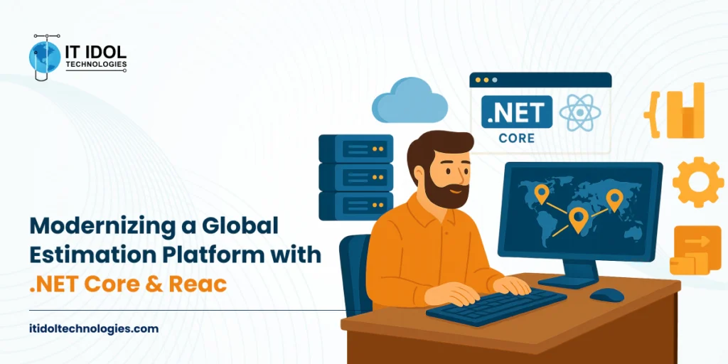 Modernizing a Global Estimation Platform with .NET Core & React | IT IDOL Technologies