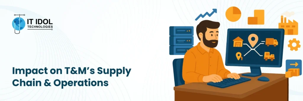 Impact on T&M’s Supply Chain & Operations | IT IDOL Technologies