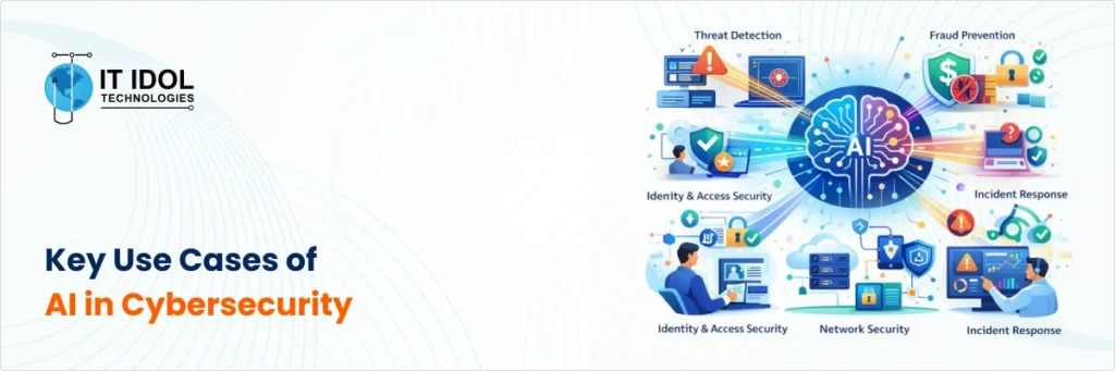 Key Use Cases of AI in Cybersecurity | IT IDOL Technologies