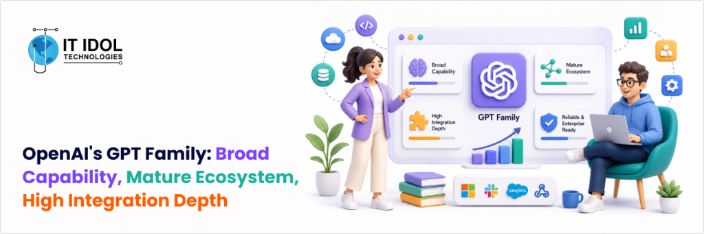 OpenAI's GPT Family: Broad Capability, Mature Ecosystem, High Integration Depth | IT IDOL Technologies